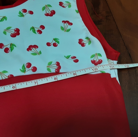 SAUCY'S WORLD CHERRY GYMNASTICS DANCE LEOTARD 14 - Picture 4 of 5